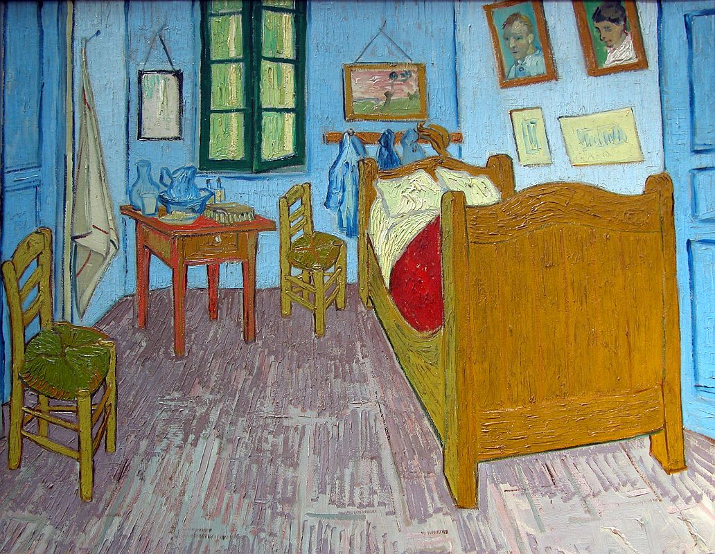 Paris Musee D'Orsay Vincent van Gogh 1889 Bedroom In Arles 1 